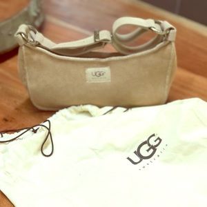 UGG over the shoulder bag.
